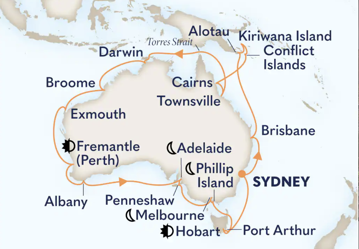 Legendary Australia Circumnavigation